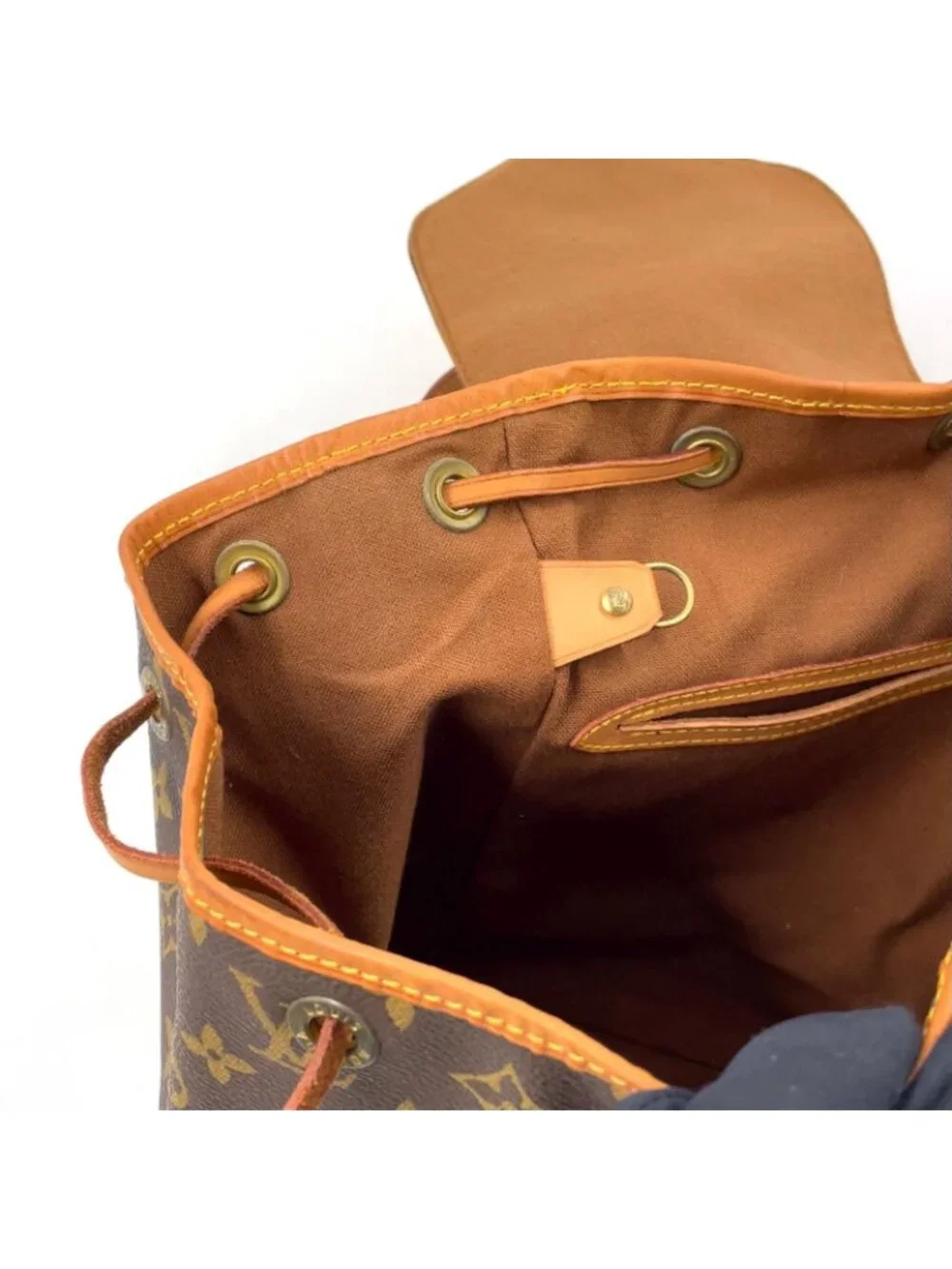 Louis Vuitton Montsouris MM Monogram Leather Backpack